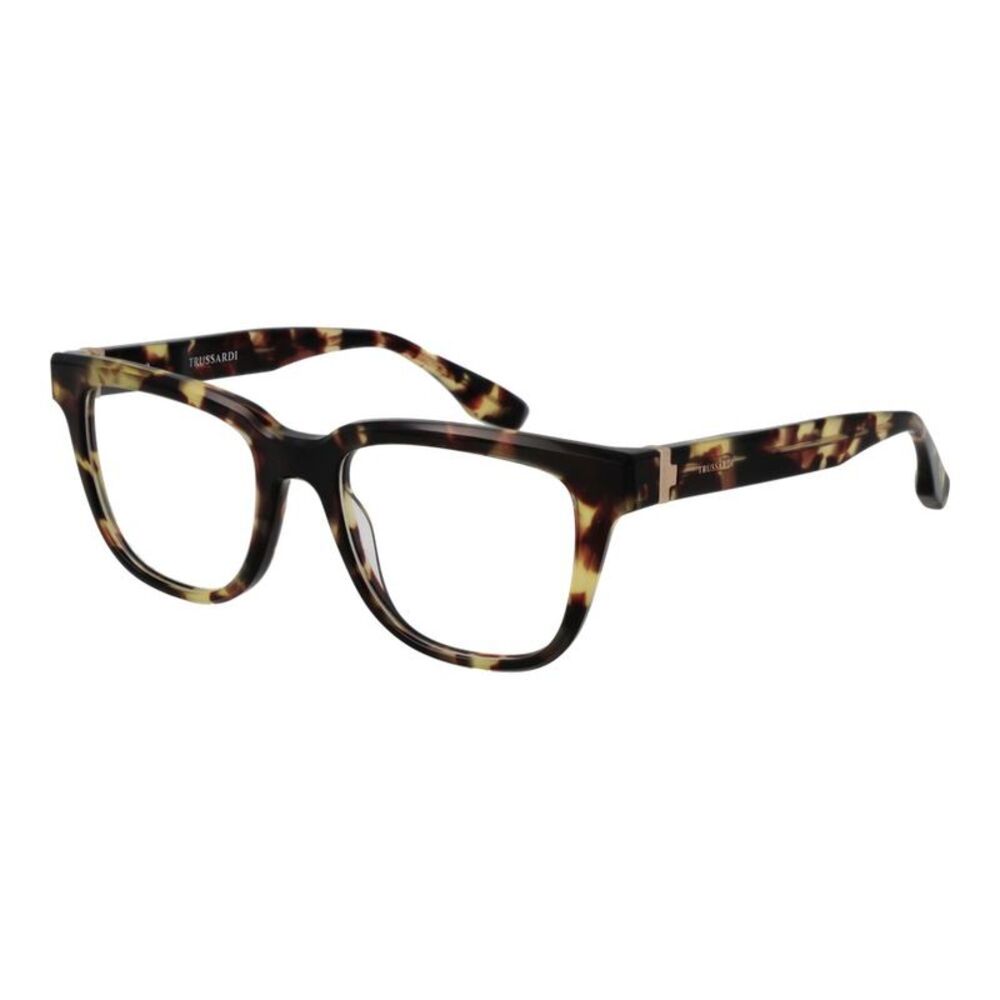 Trussardi Brown Acetate Glasses Men's (Frames)